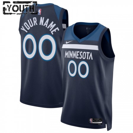 Camiseta Niños NBA Minnesota Timberwolves Personalizadas 2022-23 Nike Icon Edition Swingman